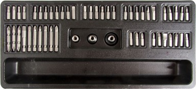 PROLINE Set bitova u ladici, 1/4", 52 kom.